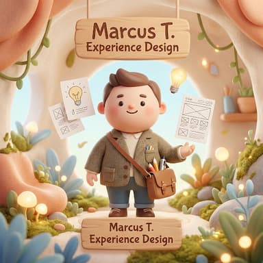 Marcus T. — Experience Design